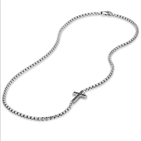 David Yurman Other - NEW David Yurman Pavé Cross Necklace with Diamonds